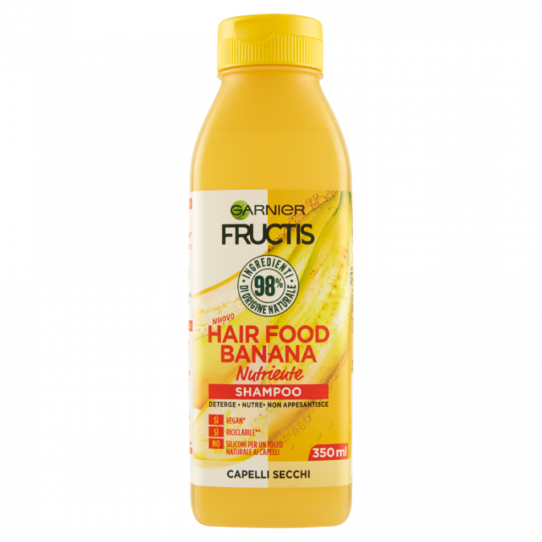 Garnier Fructis Shampoo Hair Food Banana Riccionario